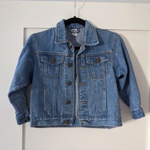 Vintage cropped Jean jacket